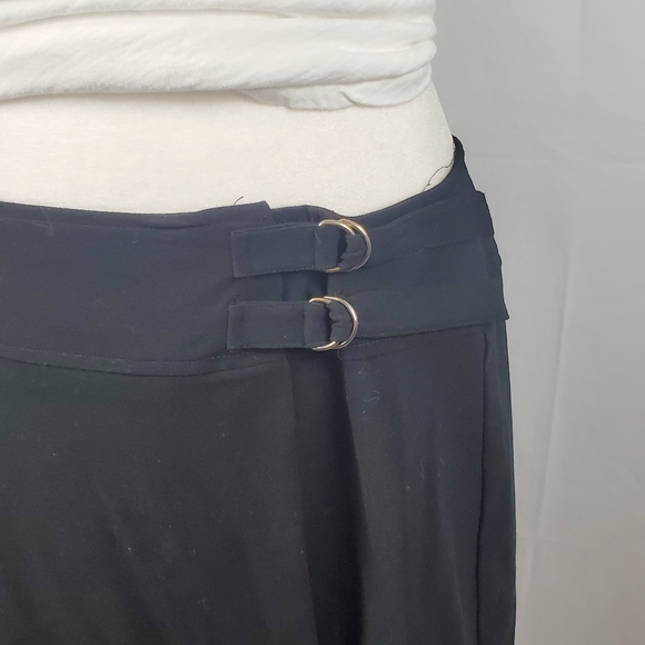 NYCC black wrap skirt Size 10 vintage 90s y2k - Picture 5 of 5